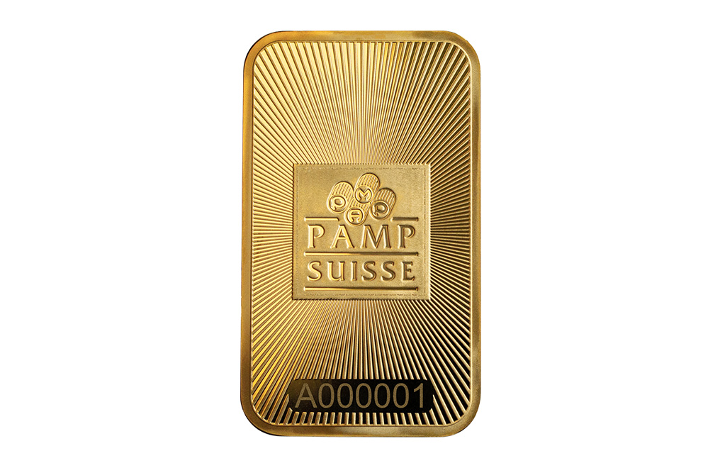 Buy 1 oz Gold Bars - PAMP Suisse (w/ assay), image 3
