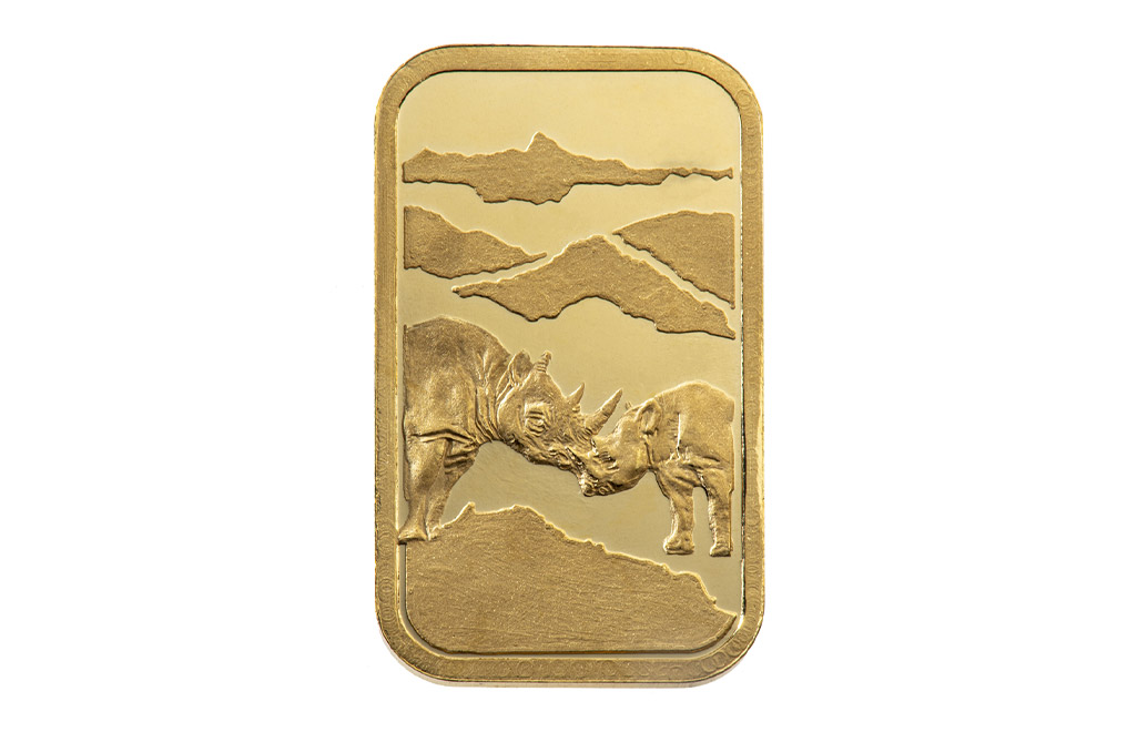 Buy 1 oz Gold Rhino Bars (B2Gold), image 1