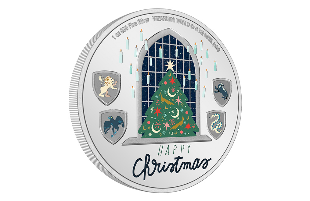 Buy 1 oz HARRY POTTER™ Season's Greetings Coin (2022), image 2