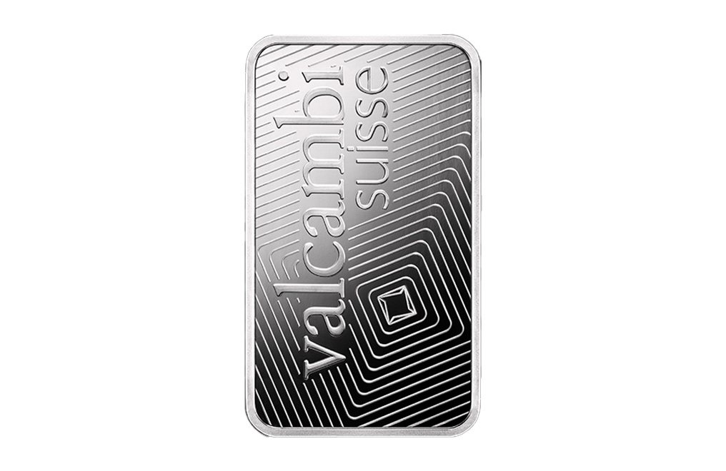 Buy 1 oz Palladium Bars - Valcambi Suisse (w/ assay), image 1