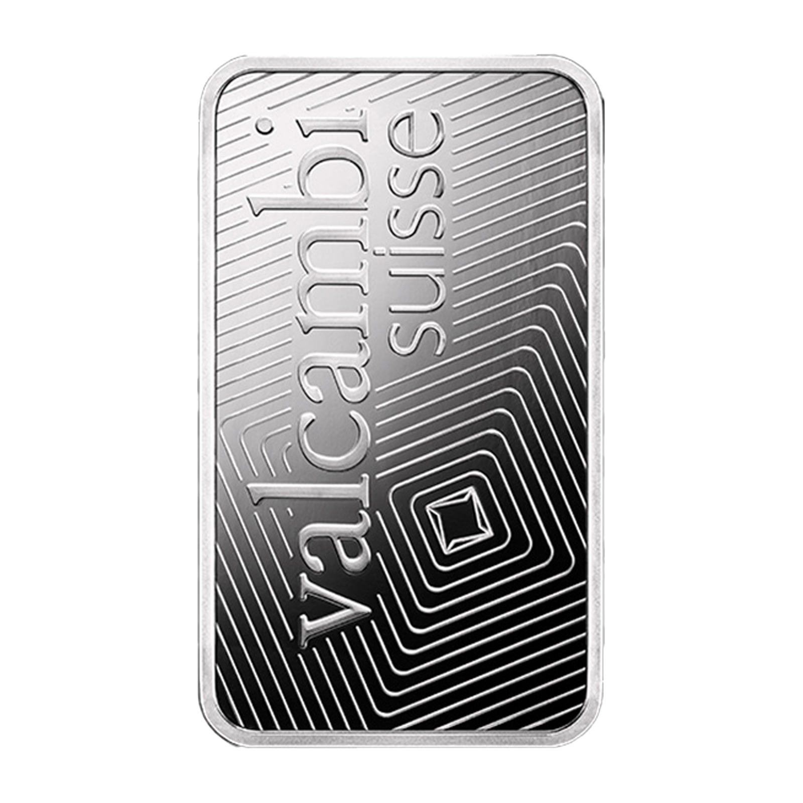 1 oz Palladium Bars - Valcambi Suisse (w/ assay), image 2