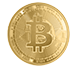 Buy 1 oz Pure Gold Bitcoin Round .9999, image 0