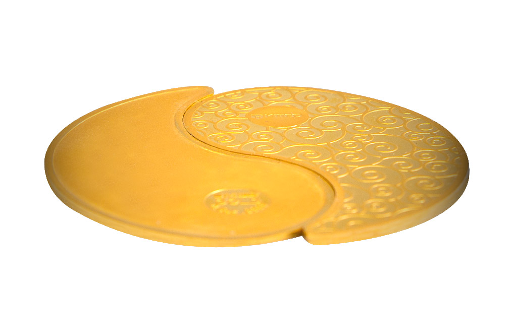 Buy 1 oz Pure Gold Round -Yin Yang .9999, image 2