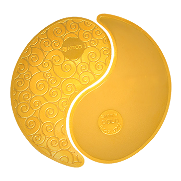 Buy 1 oz Pure Gold Round -Yin Yang .9999, image 0