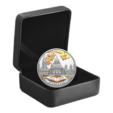 Buy 1 oz Silver 150th Anniversary of the Library of Parliament Coin (2026), image 3
