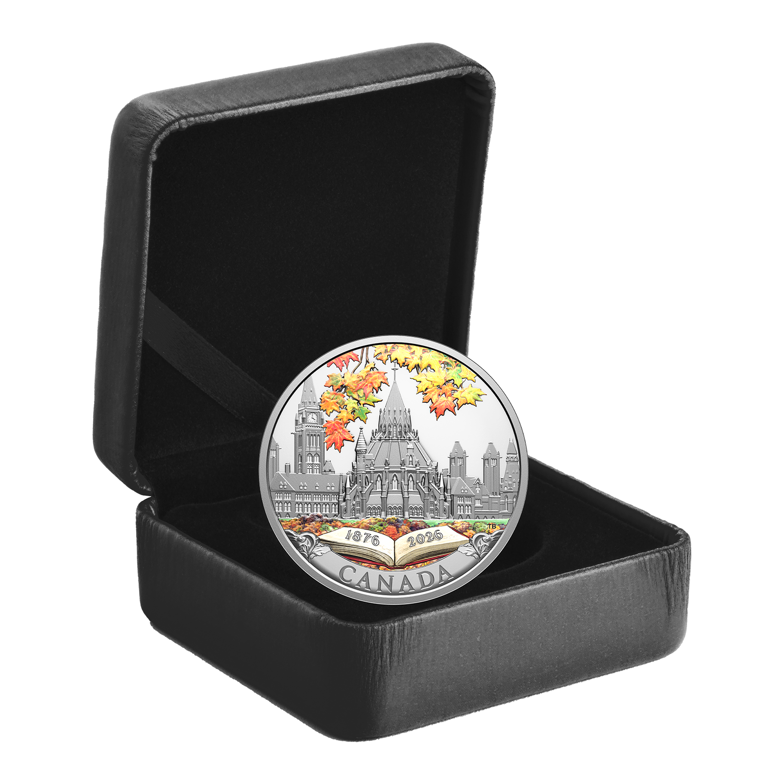 Buy 1 oz Silver 150th Anniversary of the Library of Parliament Coin (2026), image 3