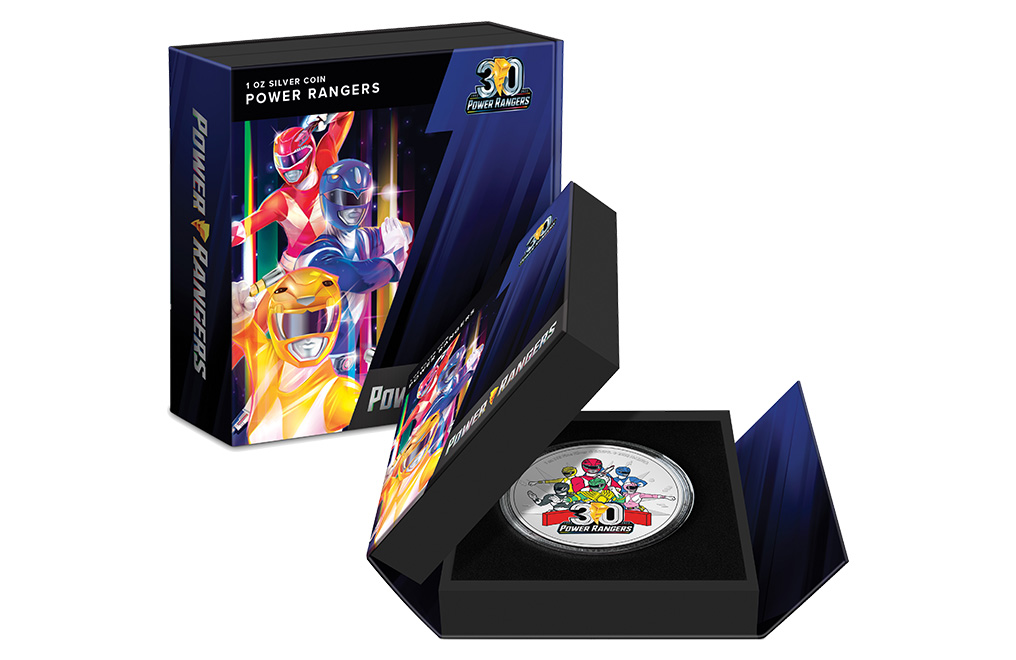 Buy 1 oz Silver 30th Anniversary Power Rangers Coin (2023), image 4