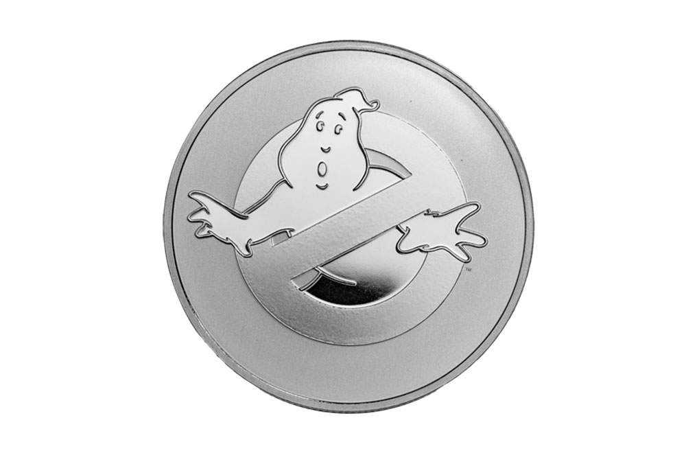 Buy 1 oz Silver 40th Anniversary Ghostbusters® Coin (2024), image 0