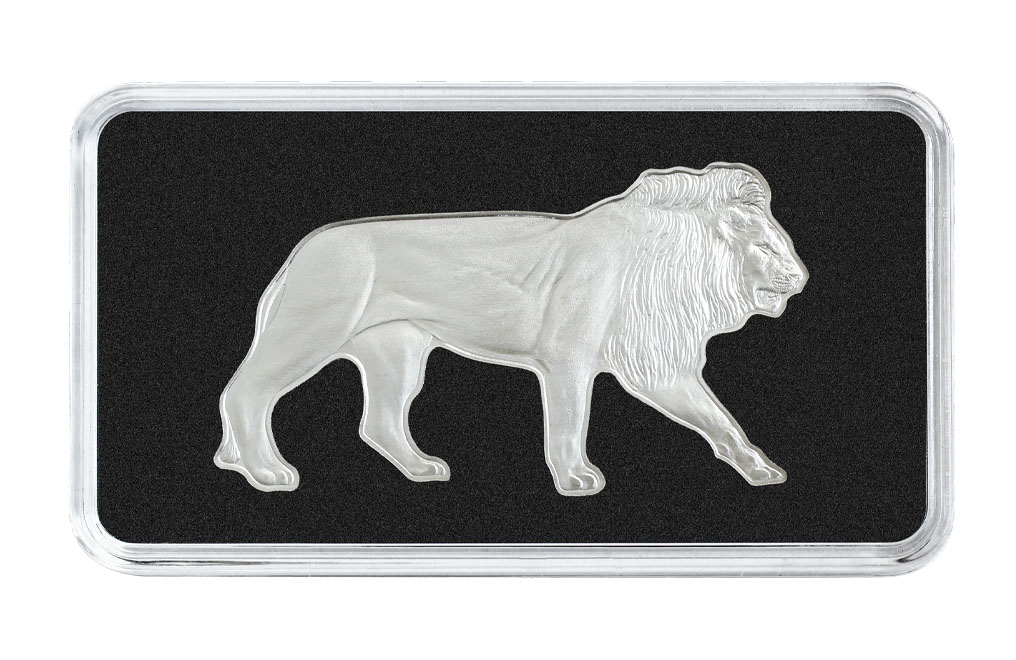 Buy 1 oz Silver Animals of Africa African Lion Coin (2021), image 2