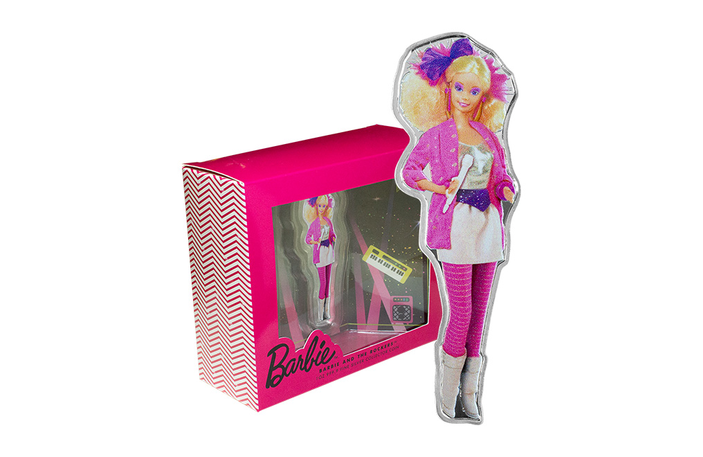 Buy 1 oz Silver Barbie & the Rockers™ Coin (2024), image 0