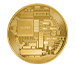 1 oz Silver Gold Plated Bitcoin Round, image 1