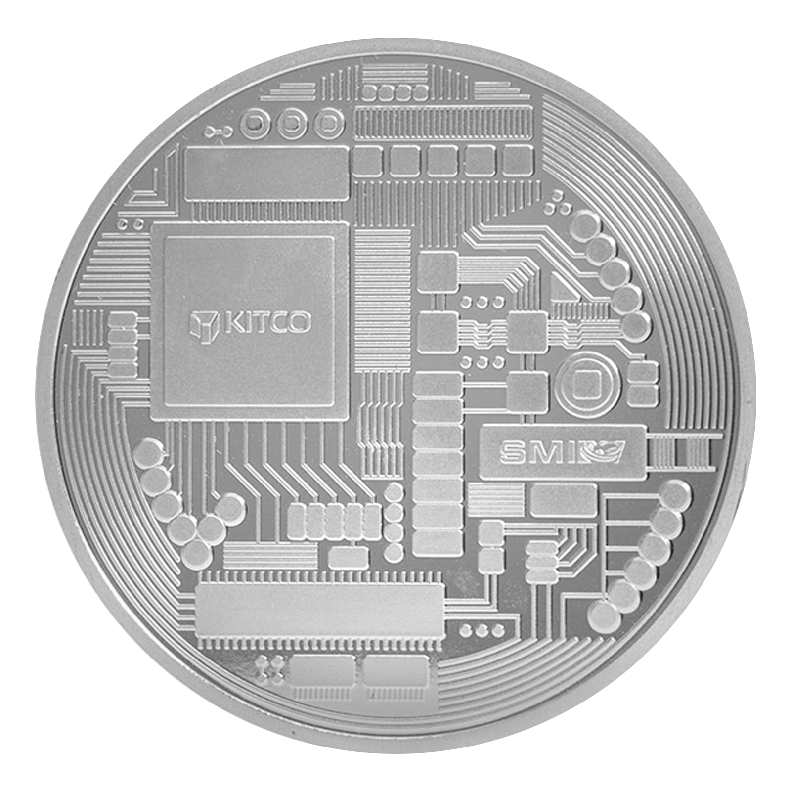 Buy 1 oz Silver Bitcoin Round .999, image 1