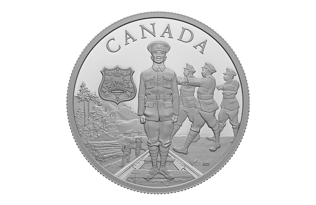 Buy 1 oz Silver Black History: No. 2 Construction Battalion Coin (2023), image 0