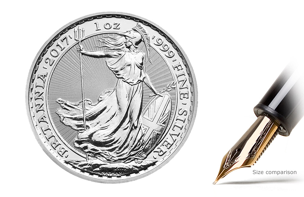 Sell 1 oz British Silver Britannia Coins, image 0