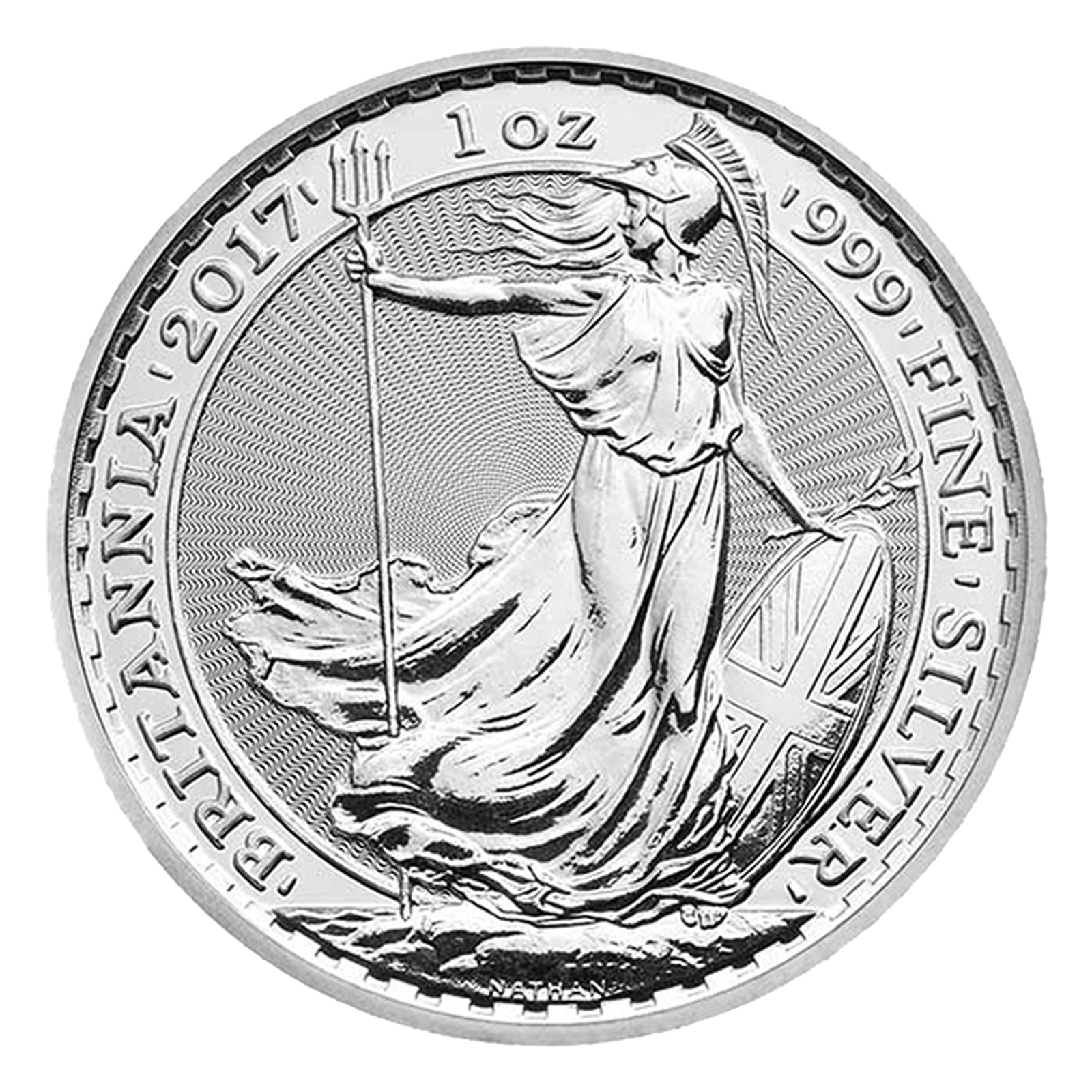 1 oz British Silver Britannia Coins, image 0