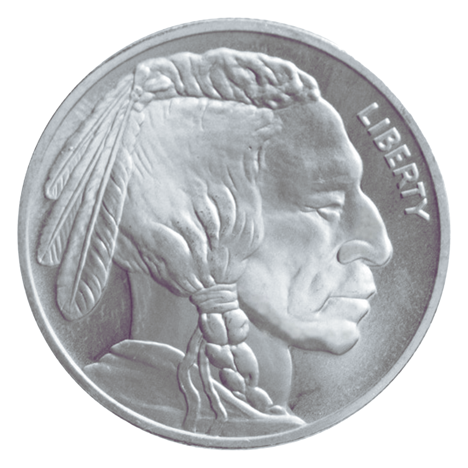 Silver 1 oz Buffalo Rounds (Brilliant Uncirculated), image 0