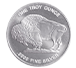 Buy .9999 Fine Silver 1 oz Buffalo Rounds (Brilliant Uncirculated), image 1