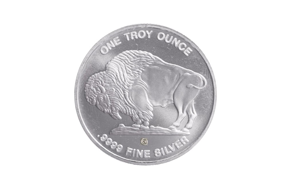 Buy .9999 Fine Silver 1 oz Buffalo Rounds (Brilliant Uncirculated), image 1