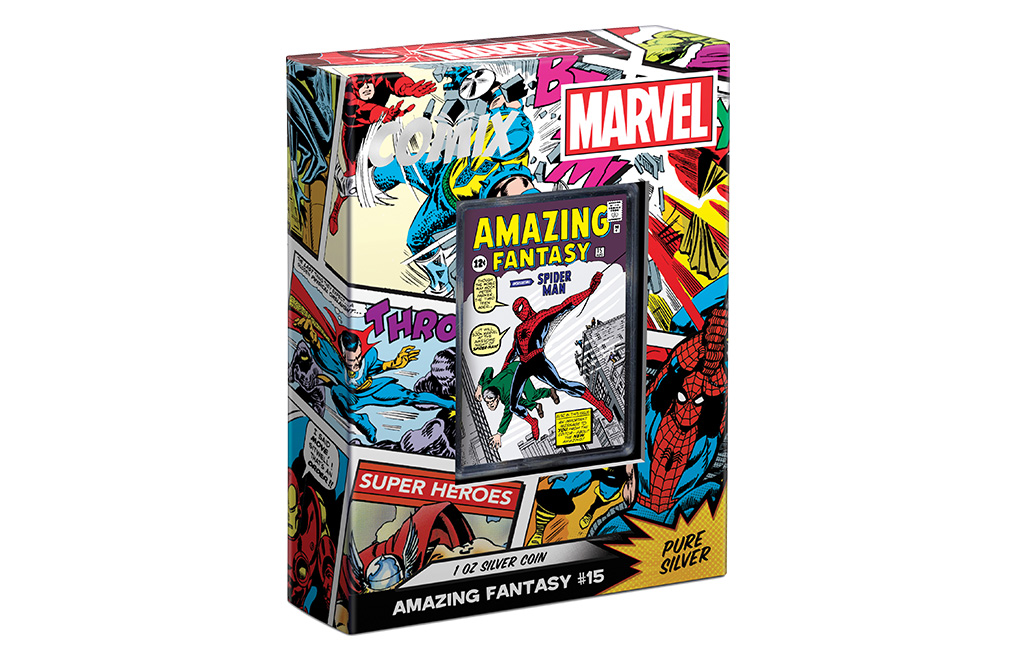 Buy 1 oz Silver COMIX™ Marvel Amazing Fantasy #15 Coin (2023), image 4
