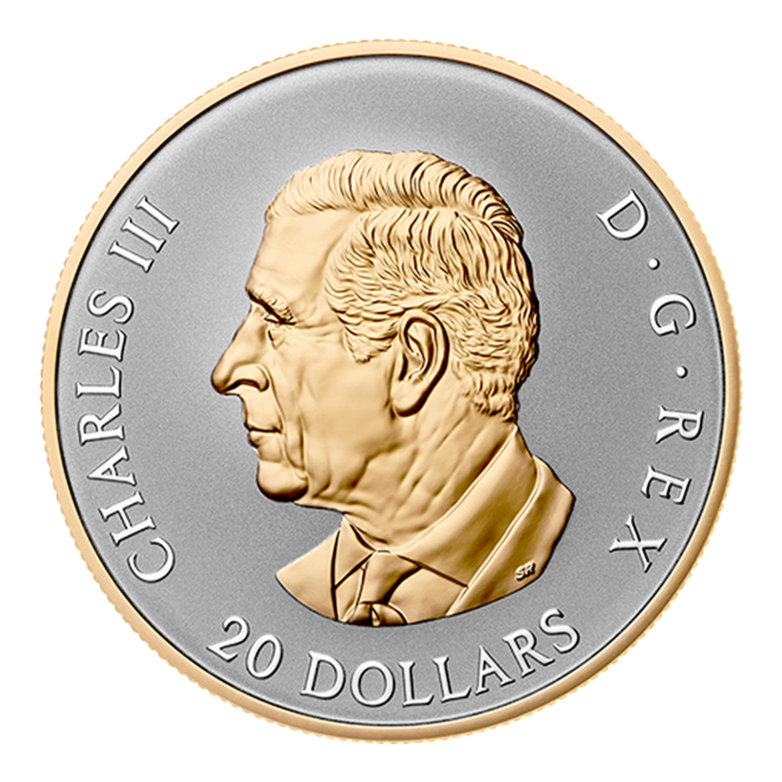 Buy 1 oz Silver Celebrate Love Gold Plated Coin (2025), image 1