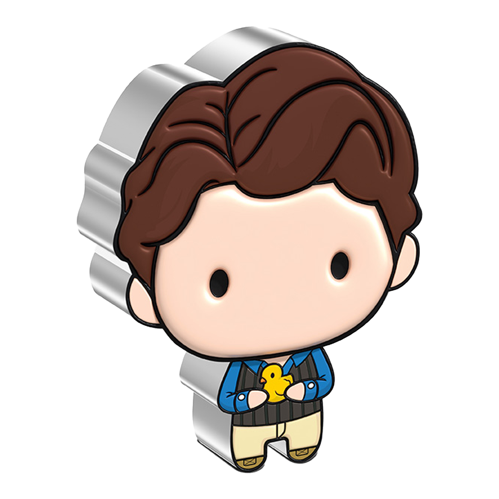 Buy 1 oz Silver Chibi® FRIENDS™ Chandler Bing™ Coin (2022), image 1