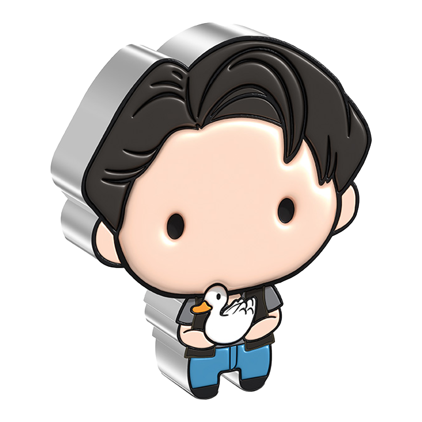 Buy 1 oz Silver Chibi® FRIENDS™ Joey Tribbiani™ Coin (2022), image 0