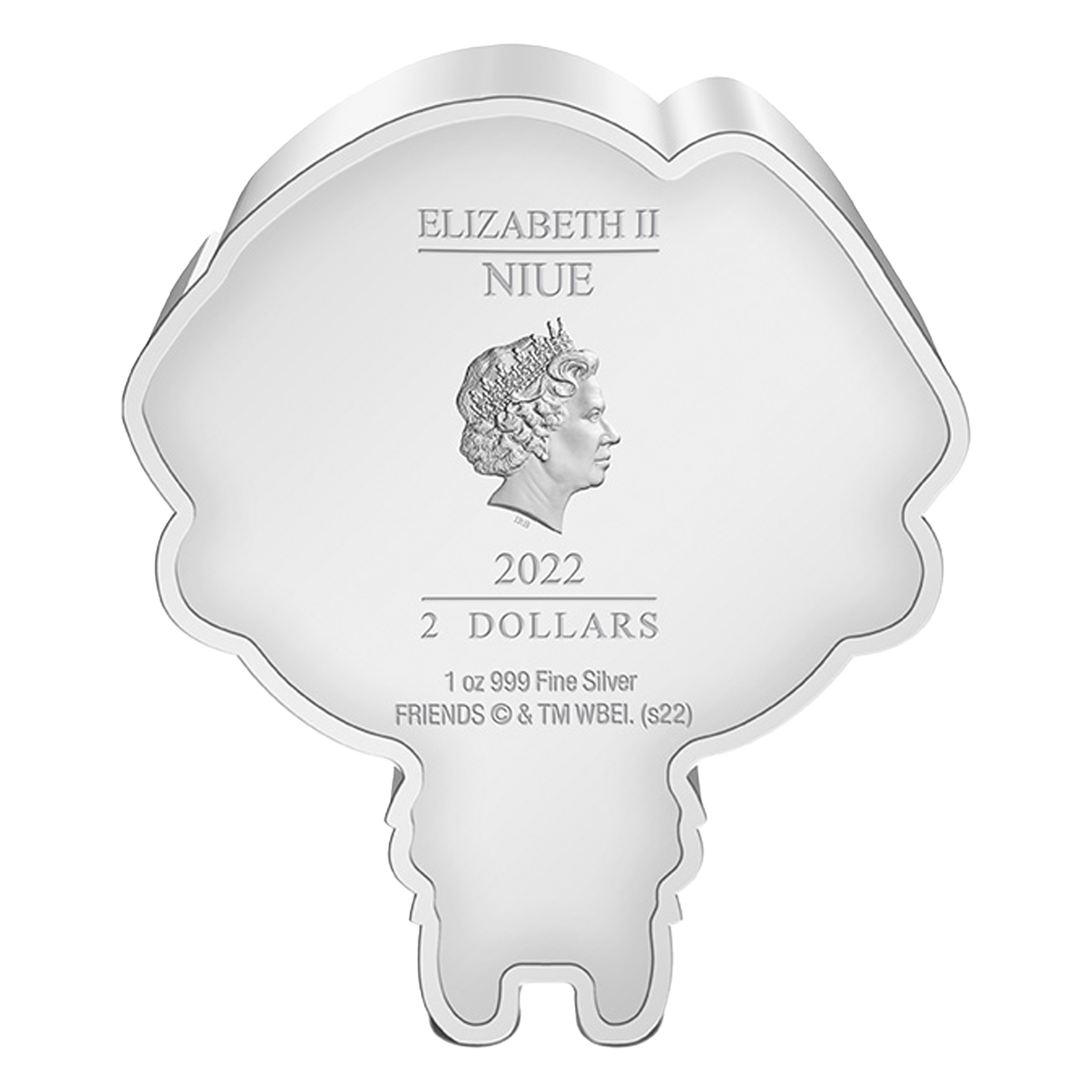 Buy 1 oz Silver Chibi® FRIENDS™ Joey Tribbiani™ Coin (2022), image 1