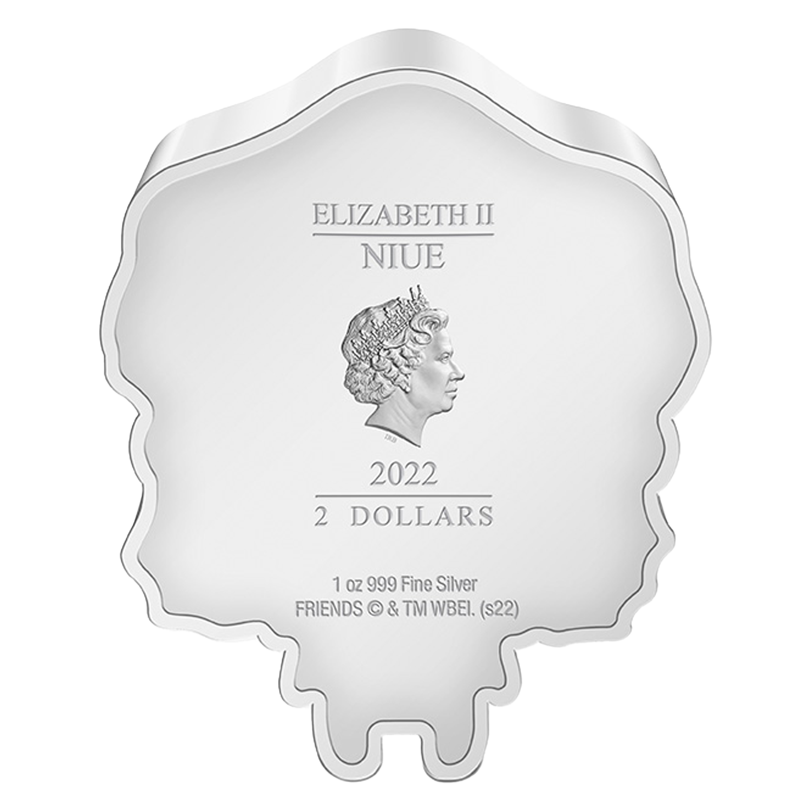 Buy 1 oz Silver Chibi® FRIENDS™ Monica Geller™ Coin (2022), image 2