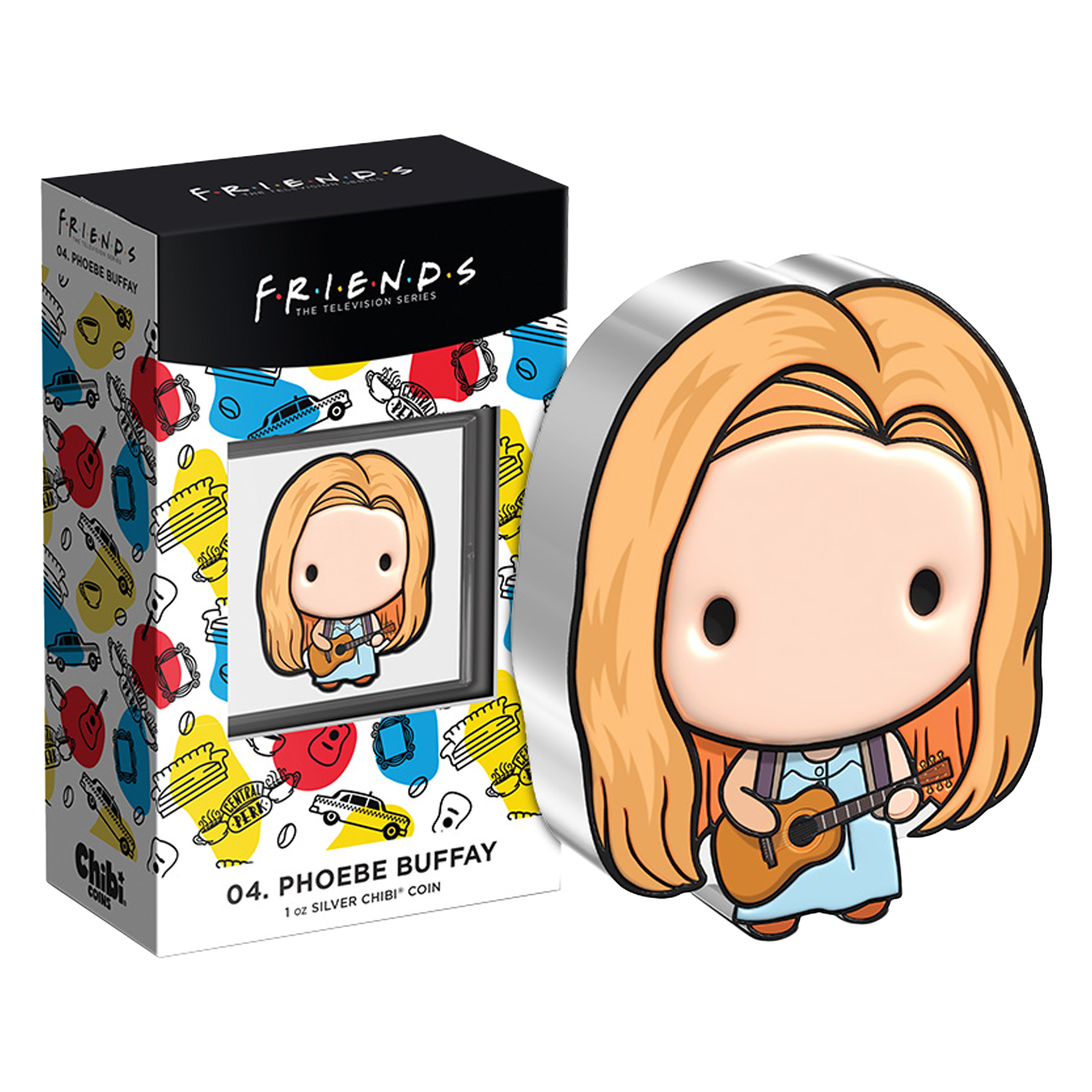 Buy 1 oz Silver Chibi® FRIENDS™ Phoebe Buffay™ Coin (2022), image 2