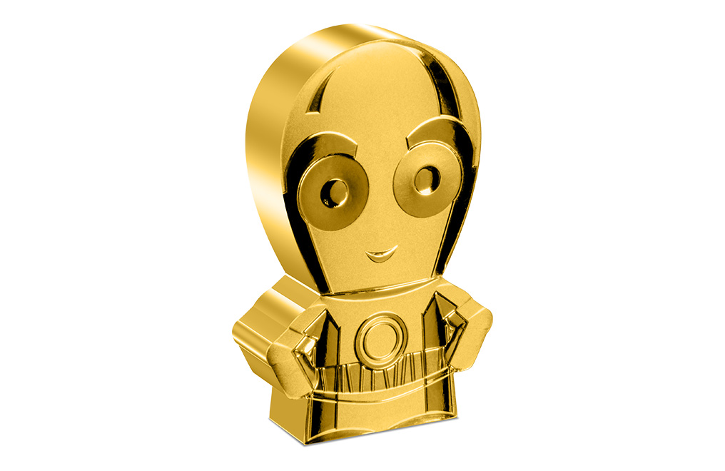 Buy 1 oz Silver Chibi® Star Wars™ C-3PO™ Coin (2022), image 0