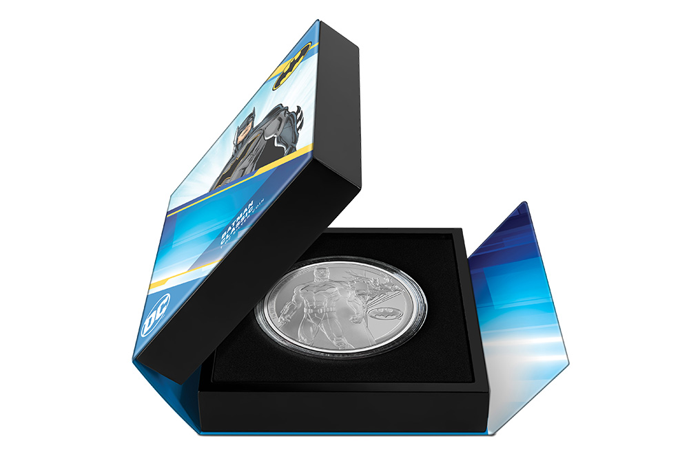 Buy 1 oz Silver Classic Superheroes BATMAN™ Proof Coin (2022), image 5