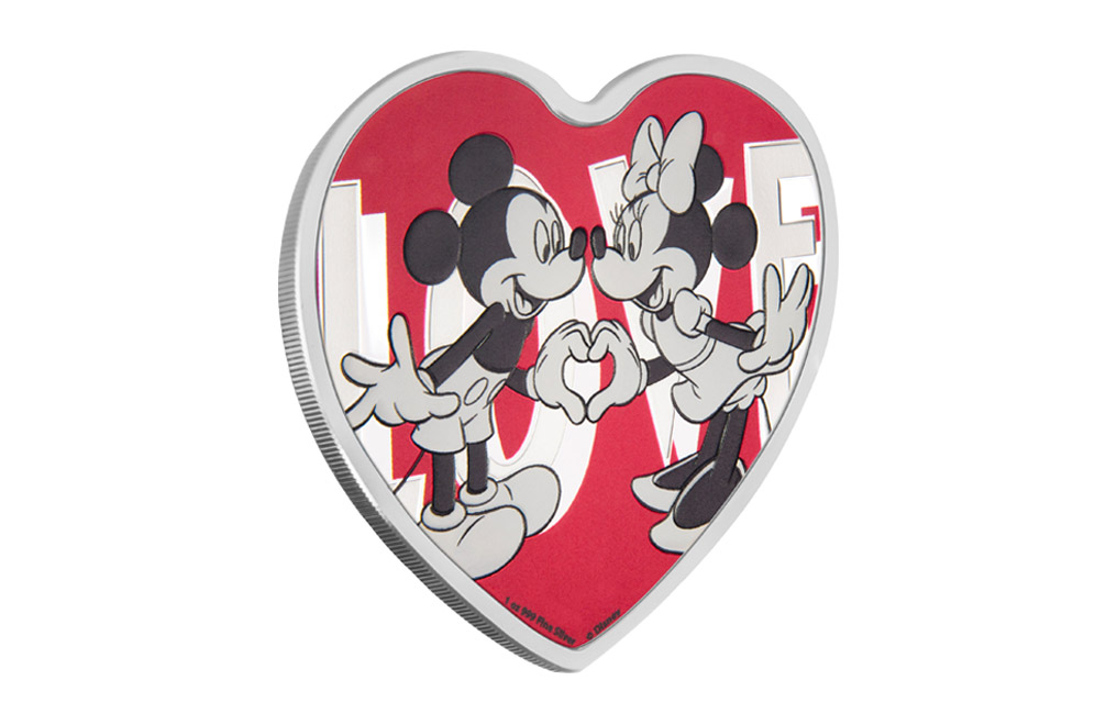 Buy 1 oz Silver Coin .999 - Disney - With Love, image 1