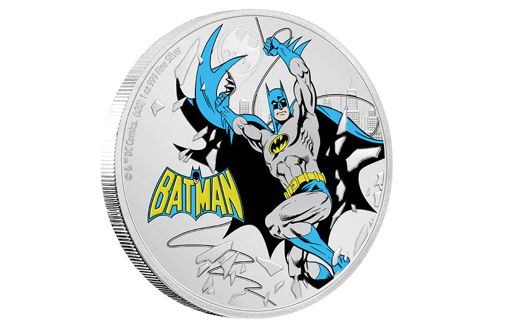 Buy 1 oz Silver Coin .999 - Justice League™ Batman™, image 0