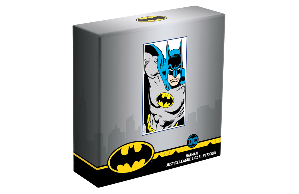 Buy 1 oz Silver Coin .999 - Justice League™ Batman™, image 4