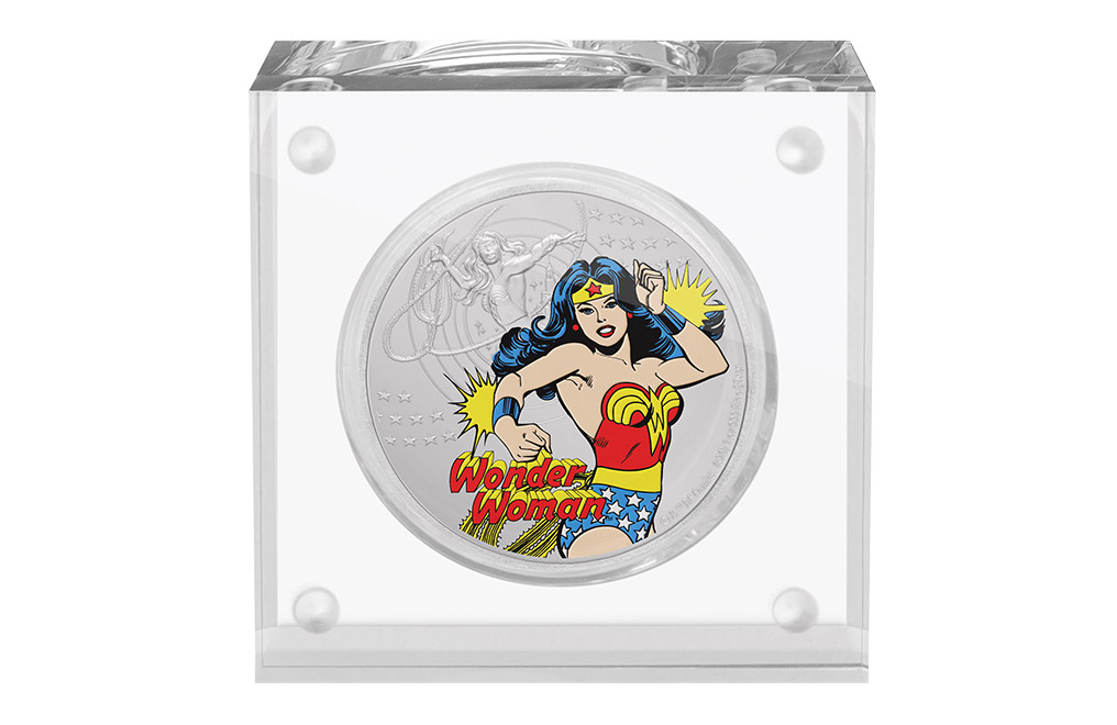 Buy 1 oz Silver Coin .999 - Justice League™- Wonder Woman™, image 2