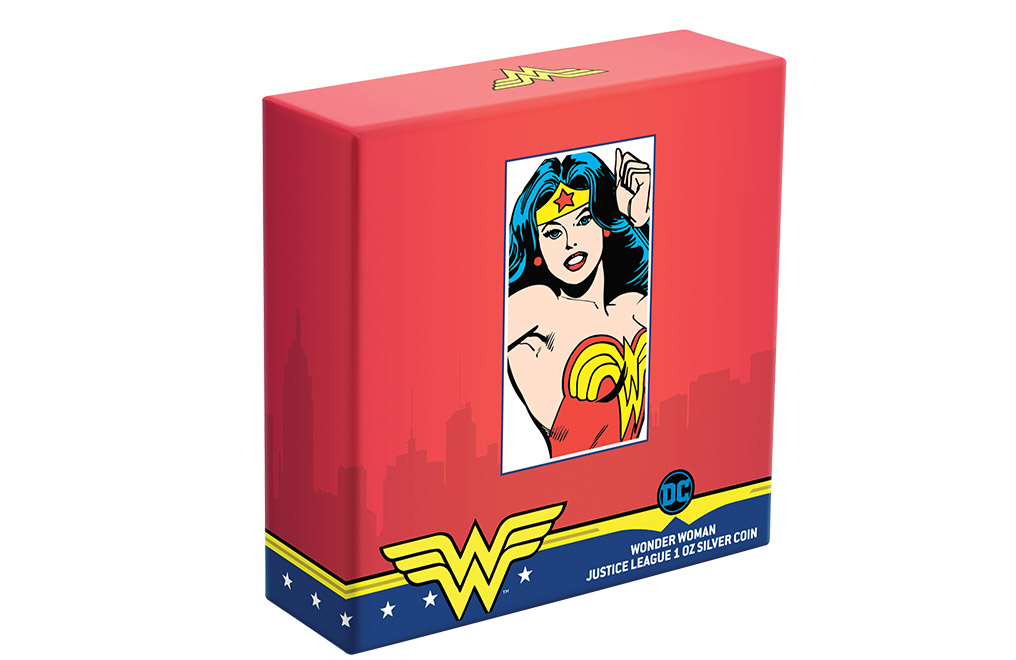 Buy 1 oz Silver Coin .999 - Justice League™- Wonder Woman™, image 4