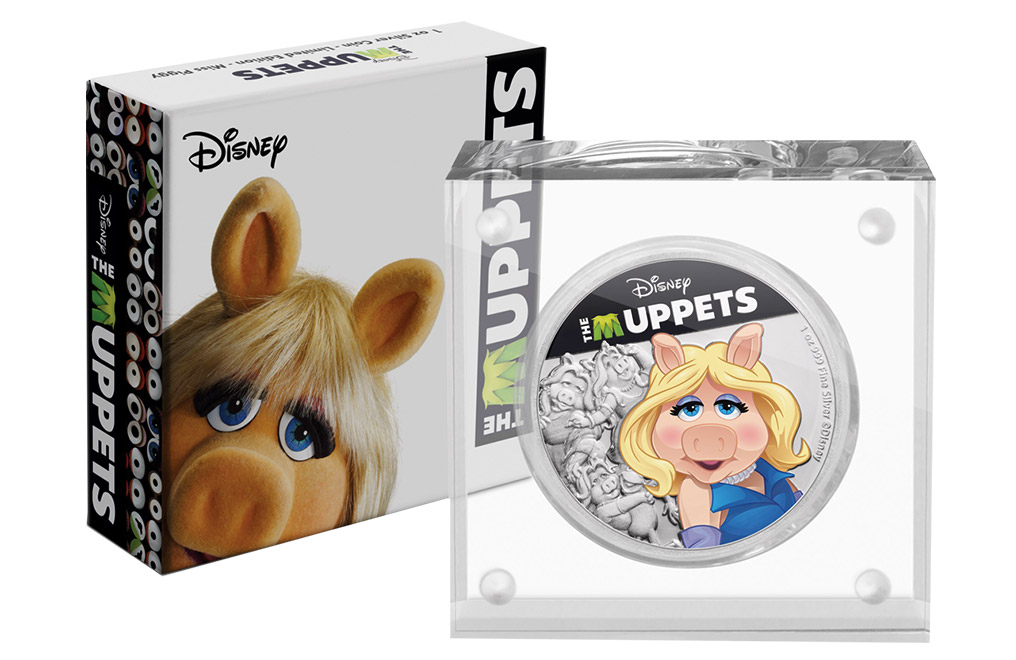 Buy 1 oz Silver Coin .999 - Muppets - Miss Piggy, image 3
