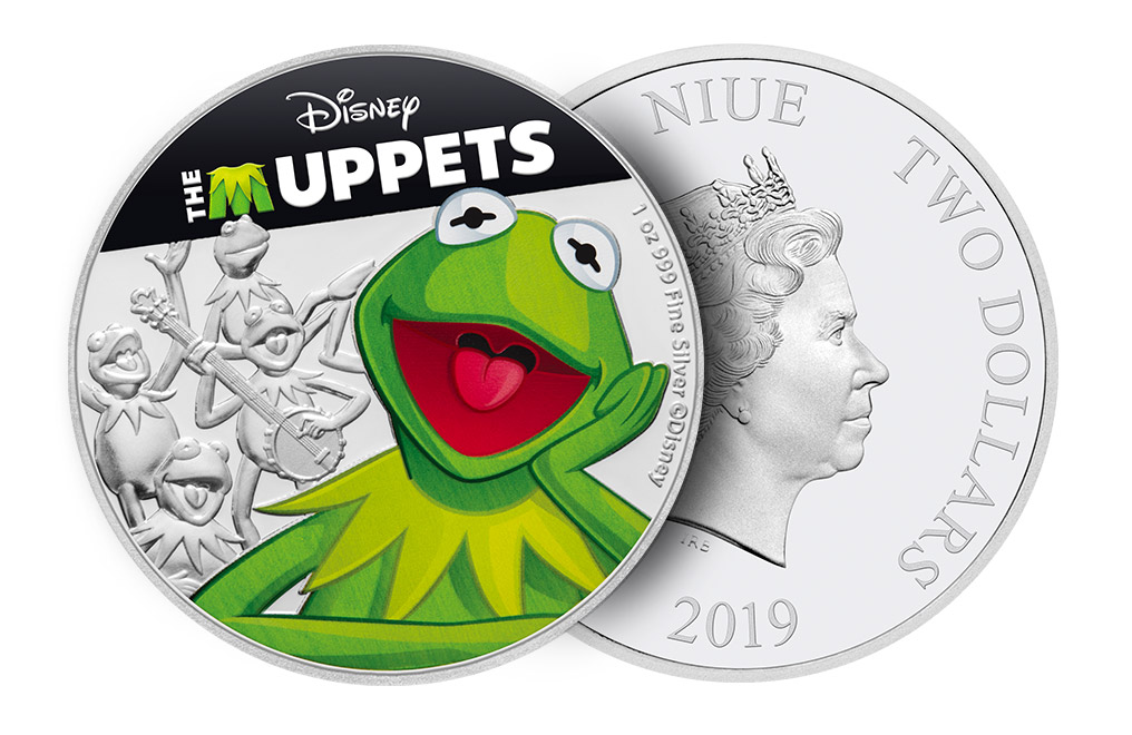 Buy 1 oz Silver Coin .999 - The Muppets - Kermit, image 2