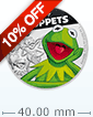1 oz Silver Coin .999 - The Muppets - Kermit