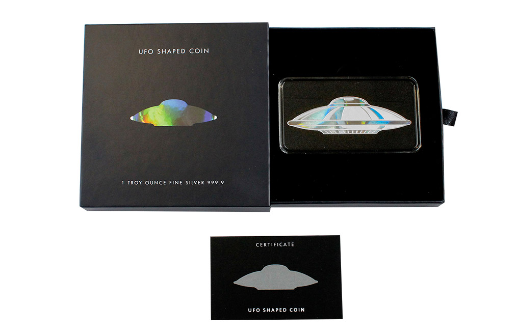 Buy 1 oz Silver Coin .9999 - UFO, image 3