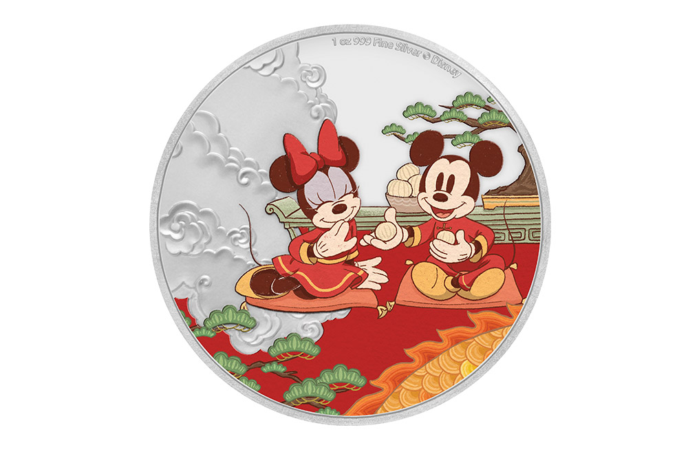 Buy 1 oz Silver Coin- Year of the Mouse- Good Fortune (2020), image 0