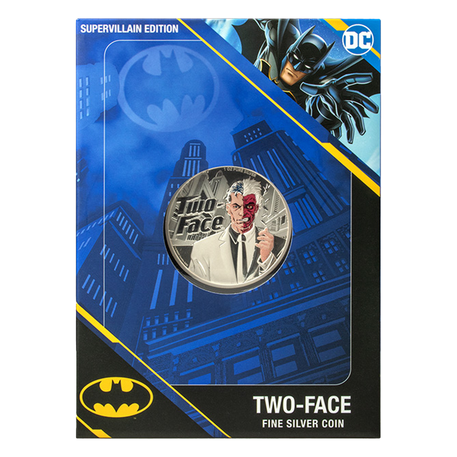 Buy 1 oz Silver DC Comics® Two-Face Coin (2022), image 3