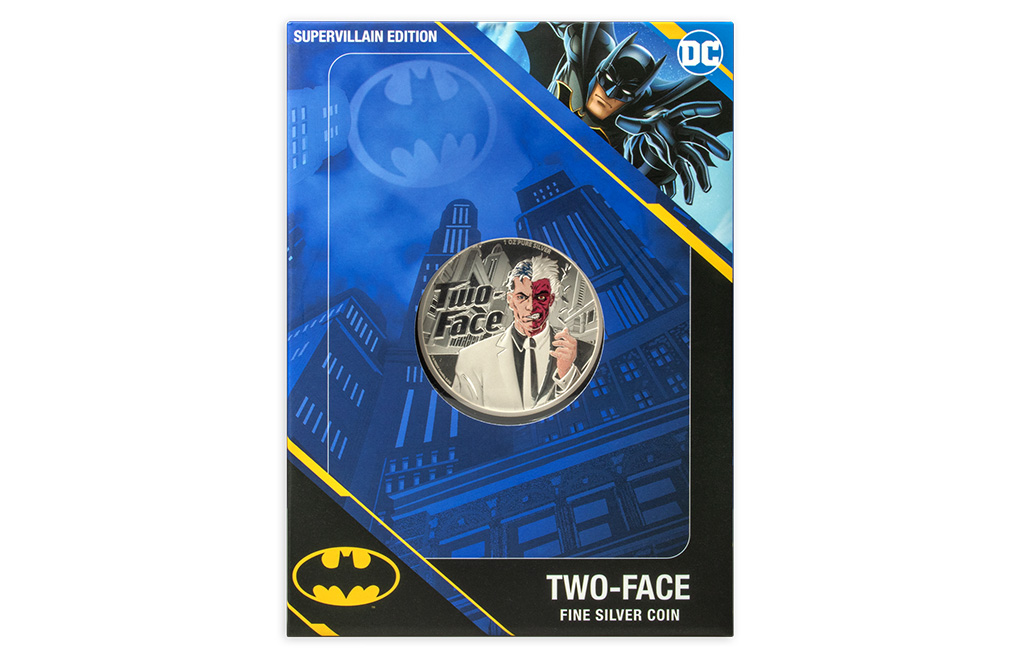 Buy 1 oz Silver DC Comics® Two-Face Coin (2022), image 4