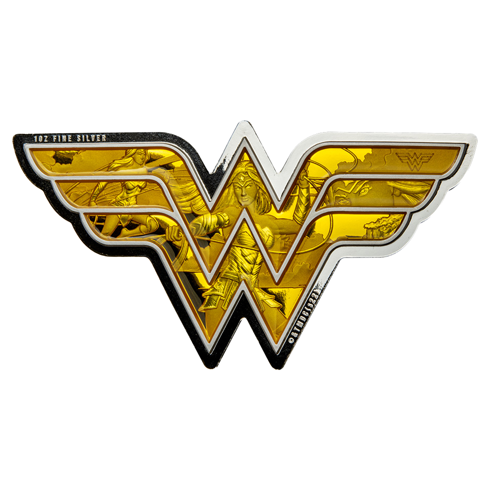 Buy 1 oz Silver DC Comics® Wonder Woman Coin (2022), image 0