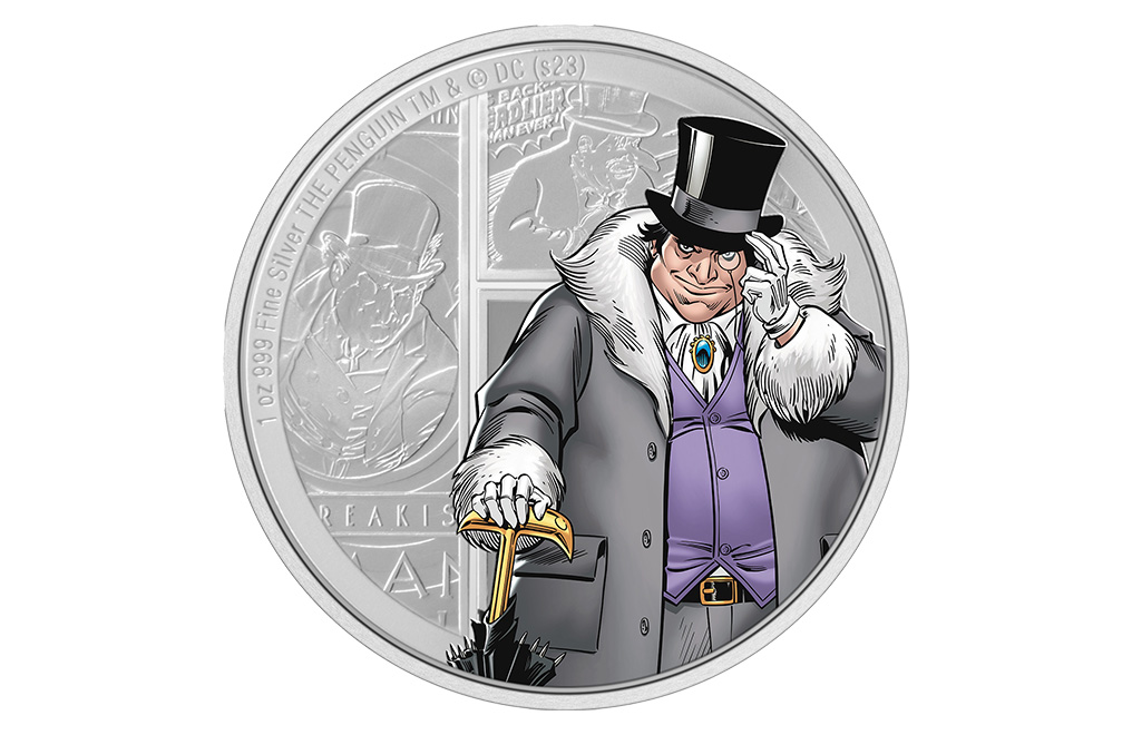 Buy 1 oz Silver DC Villains Penguin Coin (2023), image 0