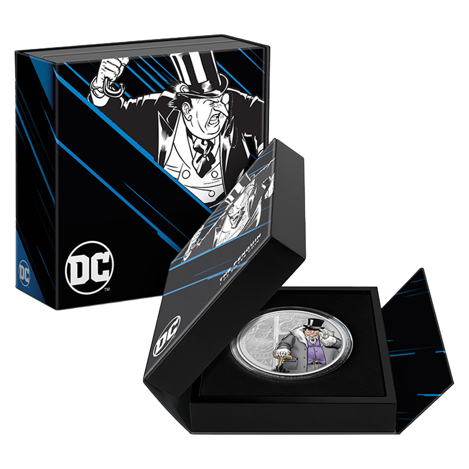 Buy 1 oz Silver DC Villains Penguin Coin (2023), image 2