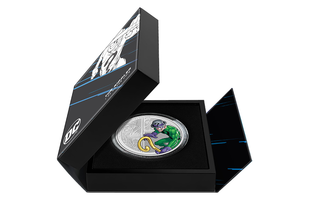 Buy 1 oz Silver DC Villains THE RIDDLER™ Coin (2023), image 3