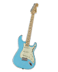 1 oz Silver Daphne Blue Fender®  Stratocaster® Coin (2023)
