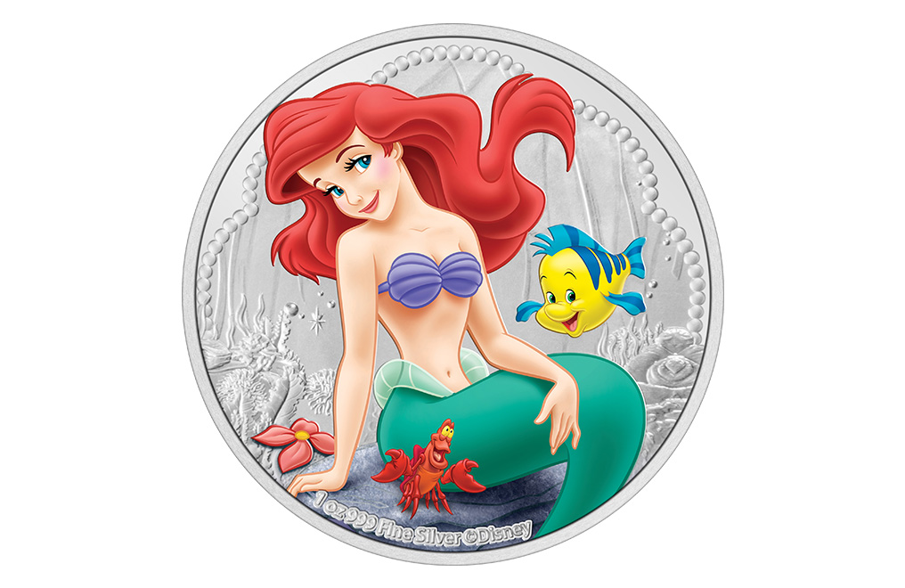 Buy 1 oz Silver Disney Ariel Coin (2022), image 0