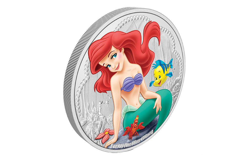 Buy 1 oz Silver Disney Ariel Coin (2022), image 3